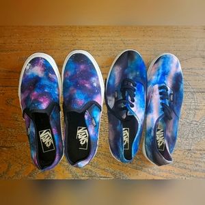 VANS galaxy shoes